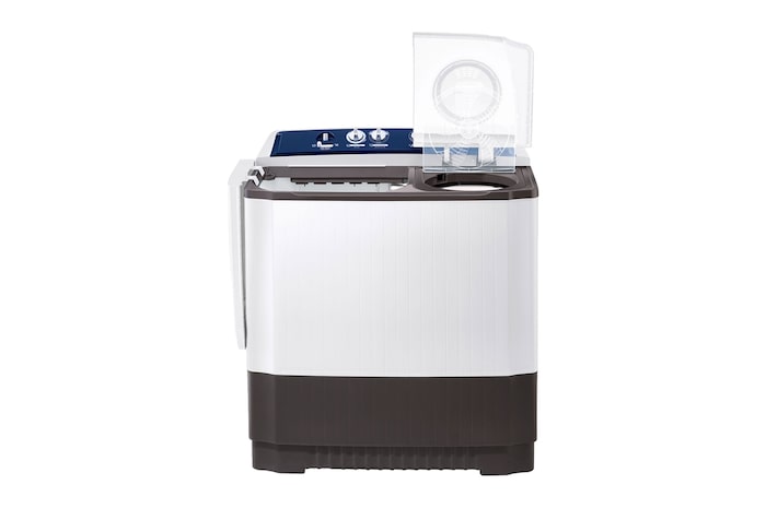 Front view with door open