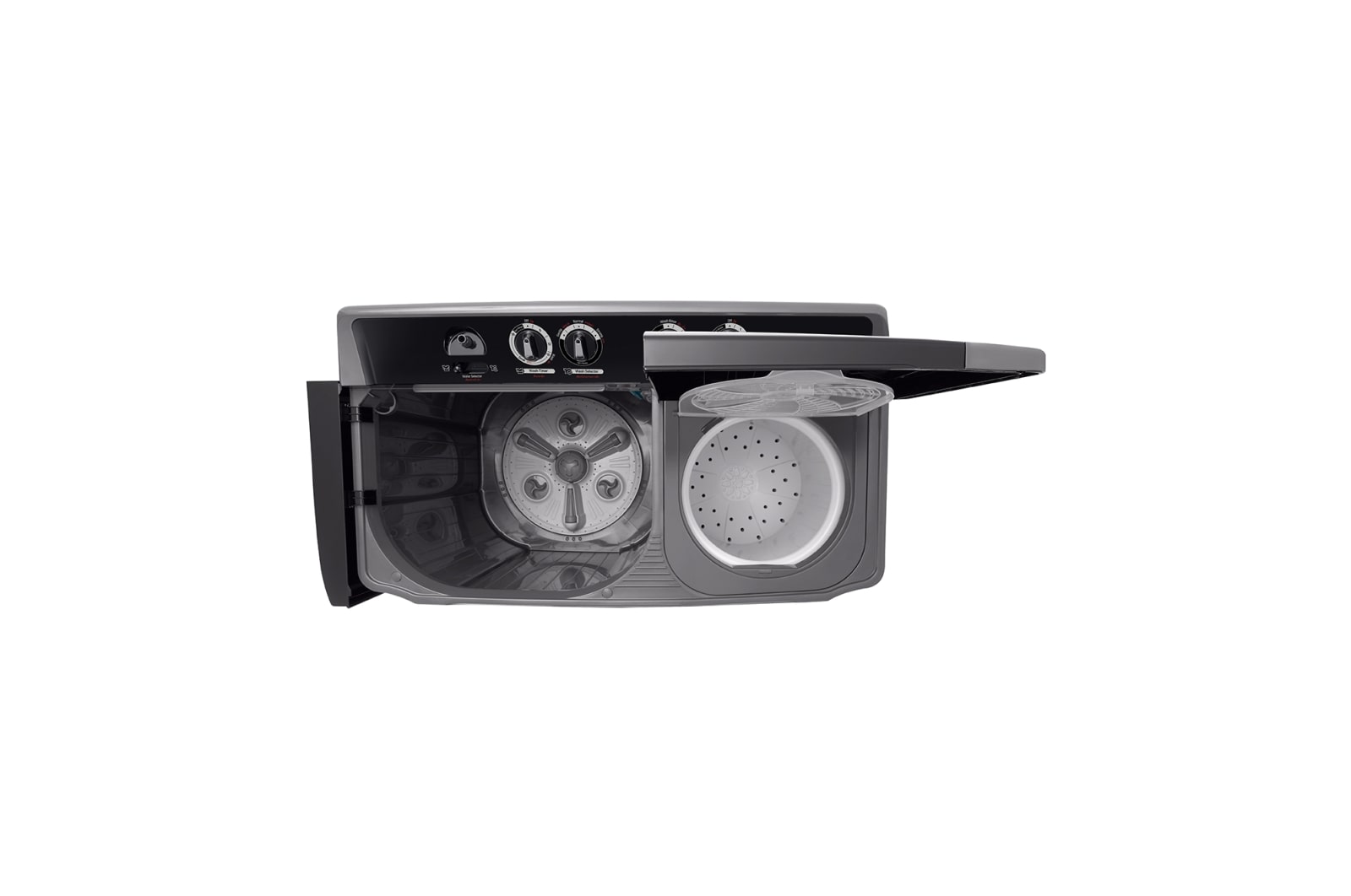 LG เครื่องซักผ้า 2 ถัง รุ่น TT18NAPG ระบบ Roller Jet ซัก 18 กก., TT18NAPG