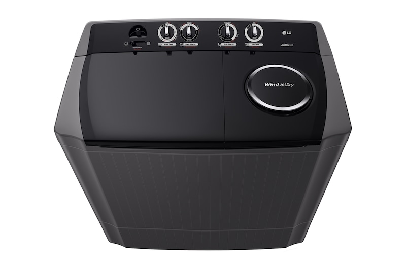 LG เครื่องซักผ้า 2 ถัง รุ่น TT18NAPG ระบบ Roller Jet ซัก 18 กก., TT18NAPG