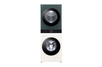 Wash Tower ซักผ้า 14 กก. และอบผ้า 10 กก. รุ่น WT1410NHEG ระบบ AI DD™ พร้อม Smart WI-FI control ควบคุ