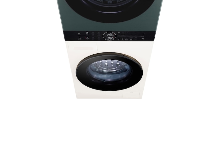 LG Wash Tower ซักผ้า 14 กก. และอบผ้า 10 กก. รุ่น WT1410NHEG ระบบ AI DD™ พร้อม Smart WI-FI control ควบคุมสั่งงานผ่านสมาร์ทโฟน, WT1410NHEG