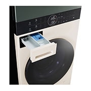 LG Wash Tower ซักผ้า 14 กก. และอบผ้า 10 กก. รุ่น WT1410NHEG ระบบ AI DD™ พร้อม Smart WI-FI control ควบคุมสั่งงานผ่านสมาร์ทโฟน, WT1410NHEG