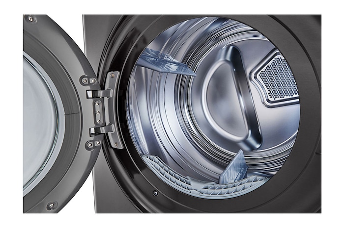 LG WashTower ซักผ้า 21 กก. และอบ 16 กก. รุ่น WT2116SHBB ระบบ AI DD™ พร้อม Smart WI-FI control ควบคุมสั่งงานผ่านสมาร์ทโฟน, WT2116SHBB