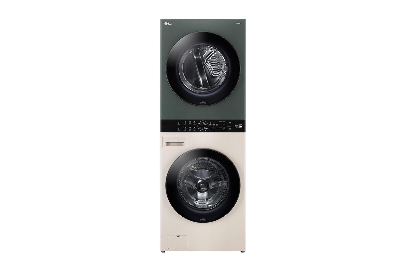 LG Wash Tower รุ่น WT2116SHEG ฟรี ตู้เย็น 2 ประตู Macaron Series รุ่น GN-X392PBGB, WTBG