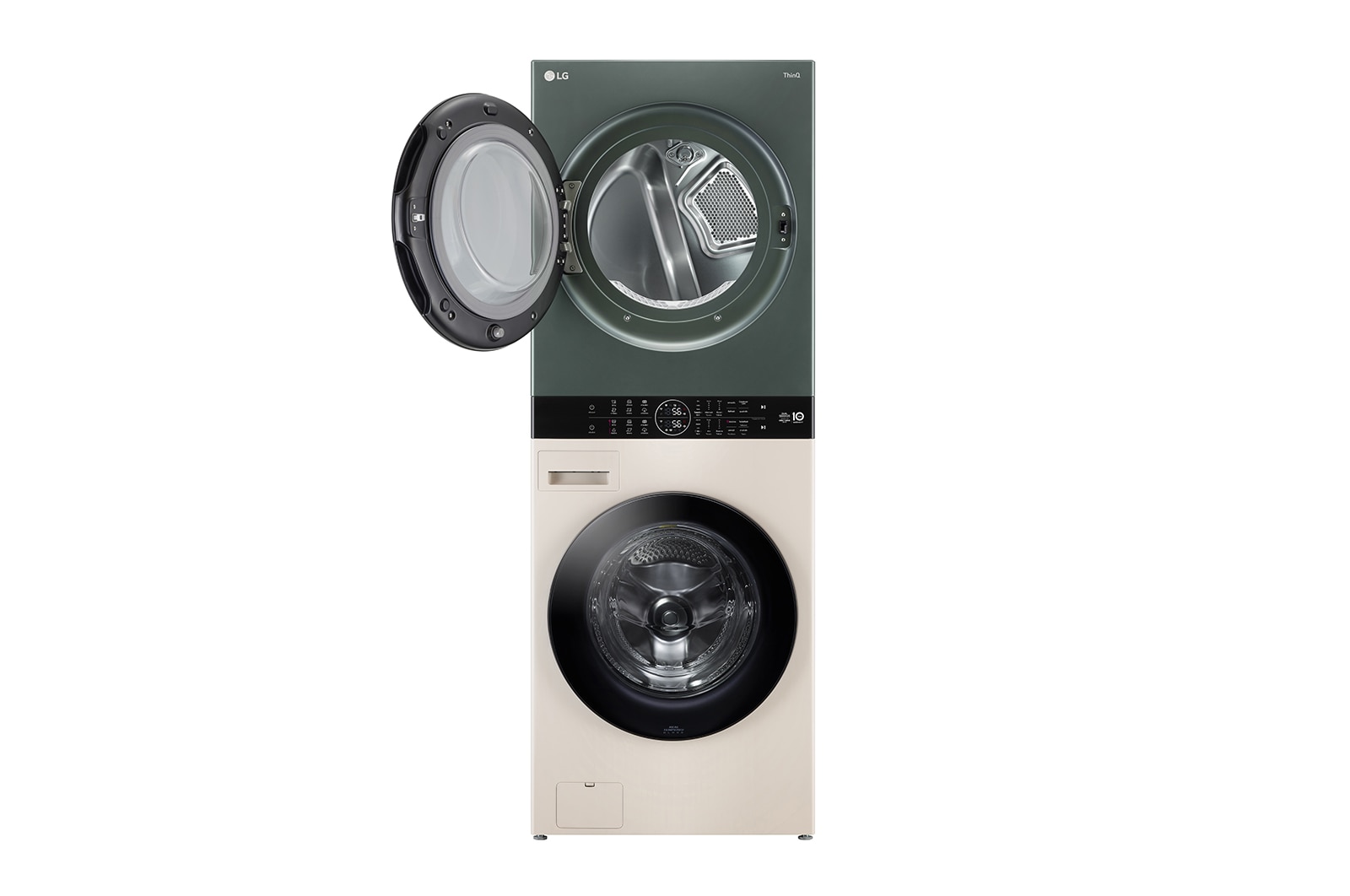 LG Wash Tower รุ่น WT2116SHEG ฟรี ตู้เย็น 2 ประตู Macaron Series รุ่น GN-X392PBGB, WTBG