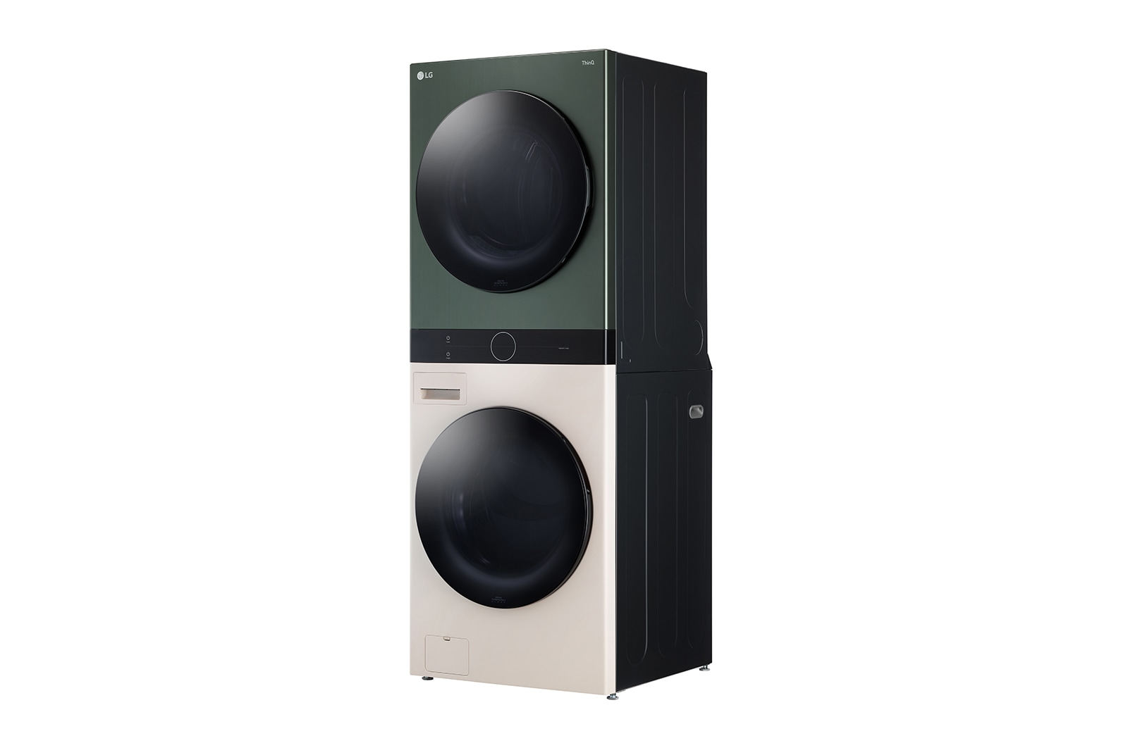 LG Wash Tower รุ่น WT2116SHEG ฟรี ตู้เย็น 2 ประตู Macaron Series รุ่น GN-X392PBGB, WTBG