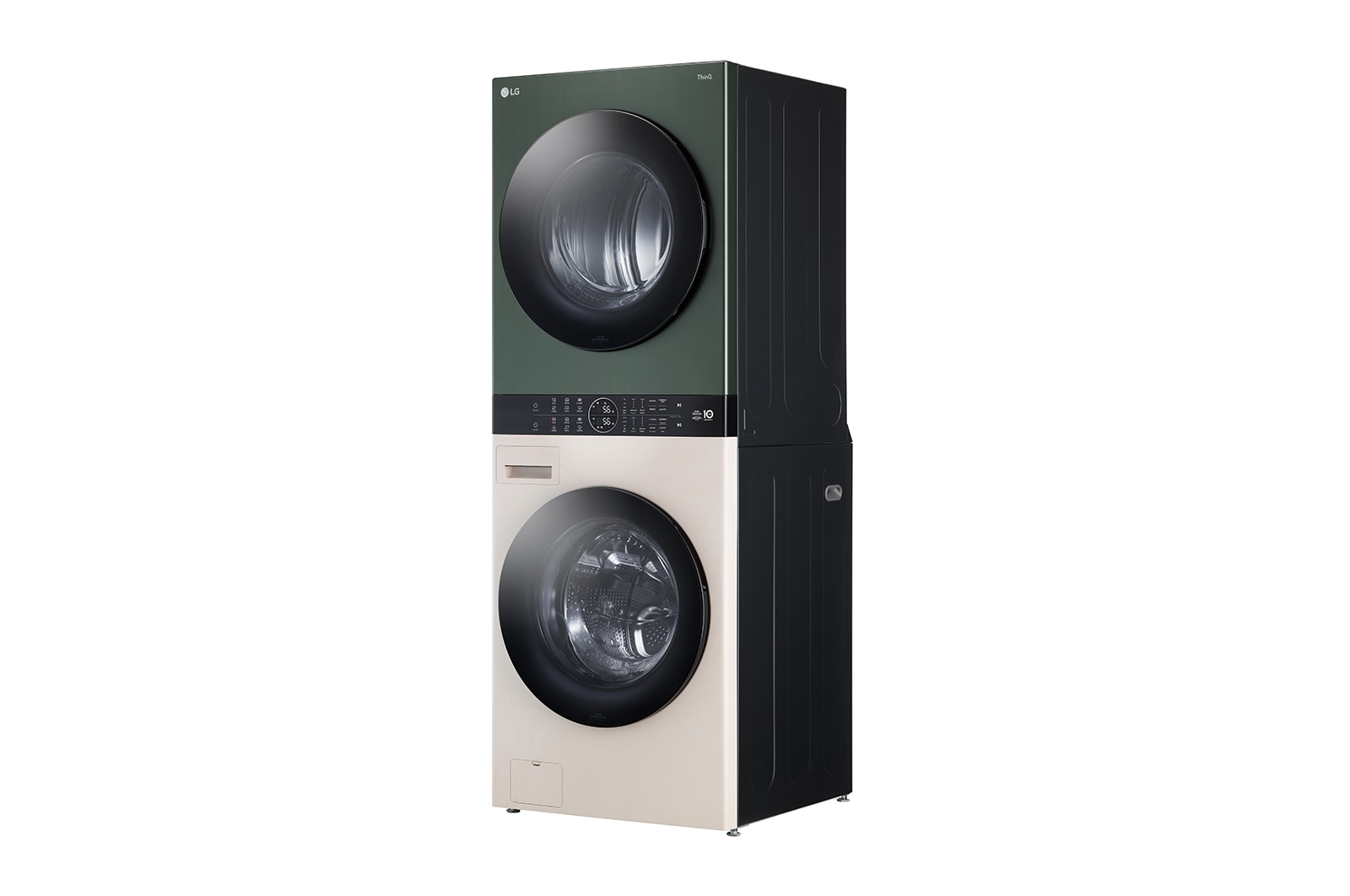 LG Wash Tower รุ่น WT2116SHEG ฟรี ตู้เย็น 2 ประตู Macaron Series รุ่น GN-X392PBGB, WTBG