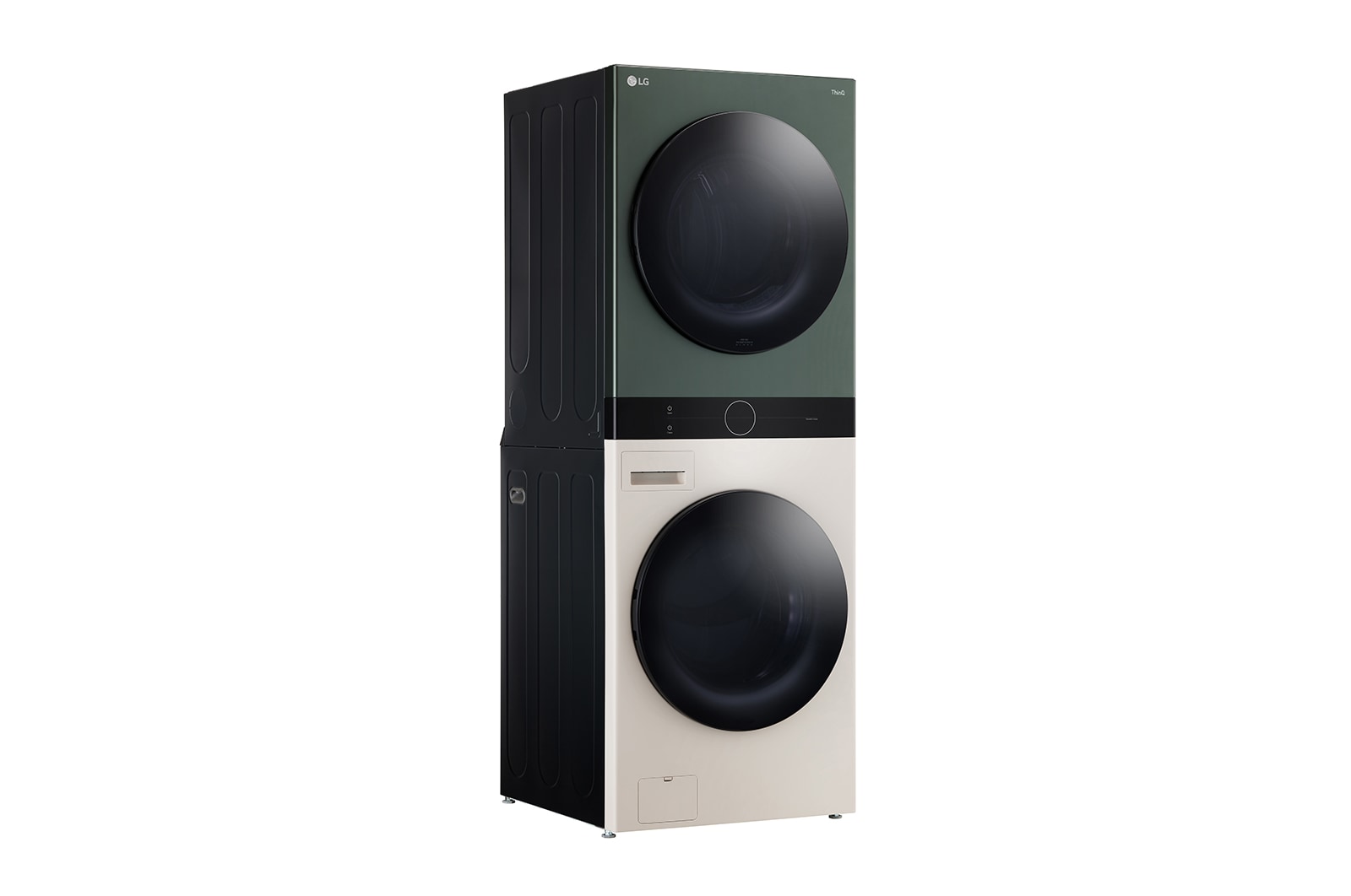 LG Wash Tower รุ่น WT2116SHEG ฟรี ตู้เย็น 2 ประตู Macaron Series รุ่น GN-X392PBGB, WTBG