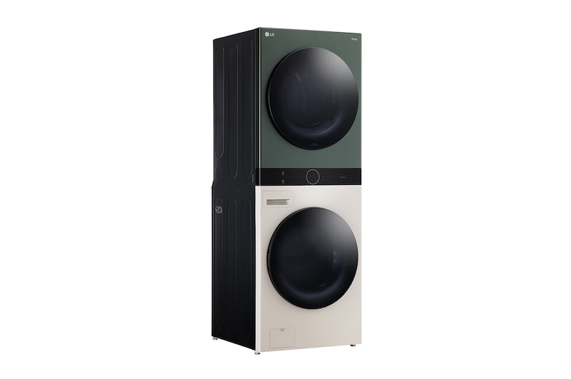 LG Wash Tower รุ่น WT2116SHEG ฟรี ตู้เย็น 2 ประตู Macaron Series รุ่น GN-X392PBGB, WTBG