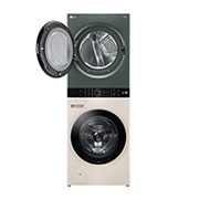 LG Wash Tower รุ่น WT2116SHEG ฟรี ตู้เย็น 2 ประตู Macaron Series รุ่น GN-X392PBGB, WTBG