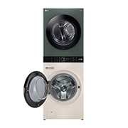 LG Wash Tower รุ่น WT2116SHEG ฟรี ตู้เย็น 2 ประตู Macaron Series รุ่น GN-X392PBGB, WTBG