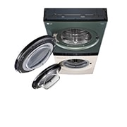 LG Wash Tower รุ่น WT2116SHEG ฟรี ตู้เย็น 2 ประตู Macaron Series รุ่น GN-X392PBGB, WTBG