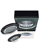 LG Wash Tower รุ่น WT1410NHEG ฟรี ตู้เย็น 2 ประตู Macaron รุ่น GN-X392PMGB, WTSBG