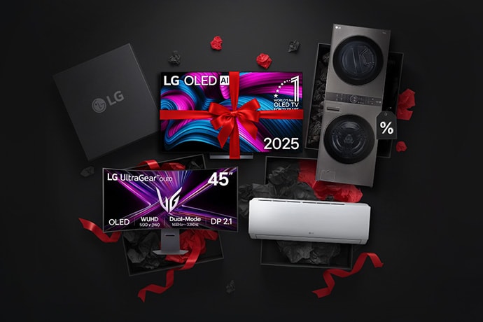 ภาพที่มีการนำเสนอ เครื่องใช้ไฟฟ้าในบ้านของ LG