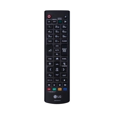 รีโมทคอนโทรลทีวี LG AKB76039803