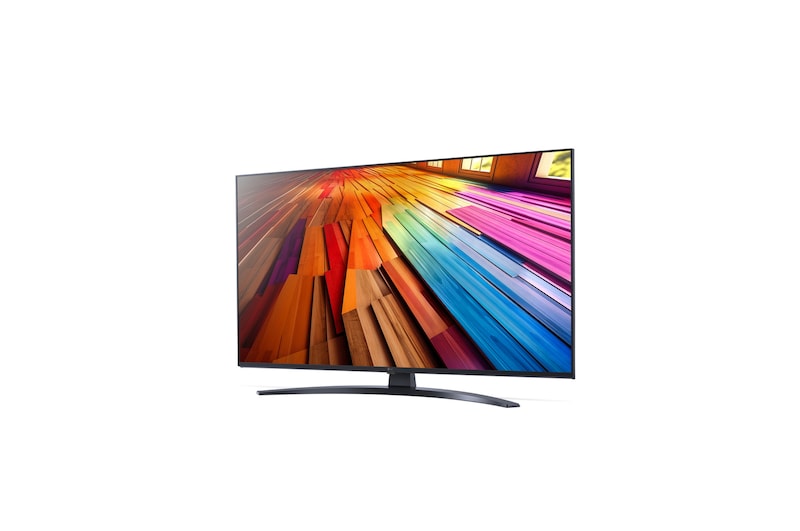 LG UHD TV, UT80’ün sola dönük hafif açılı görünümü