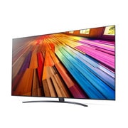 LG UHD TV, UT81’ün sola dönük hafif açılı görünümü