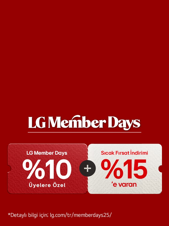 Seçili LG XBOOM alımlarında mikrofon hediye