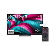 65 inç LG OLED evo AI C5 4K 144Hz Smart TV AI Sihirli Kumanda webOS25 2025 