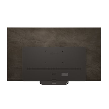 LG OLED evo AI C5 4K Smart TV’nin arkadan görünümü.