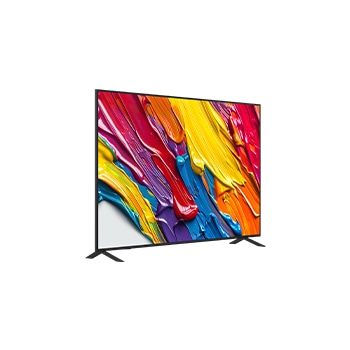 LG QNED82 TV’nin arkadan görünümü