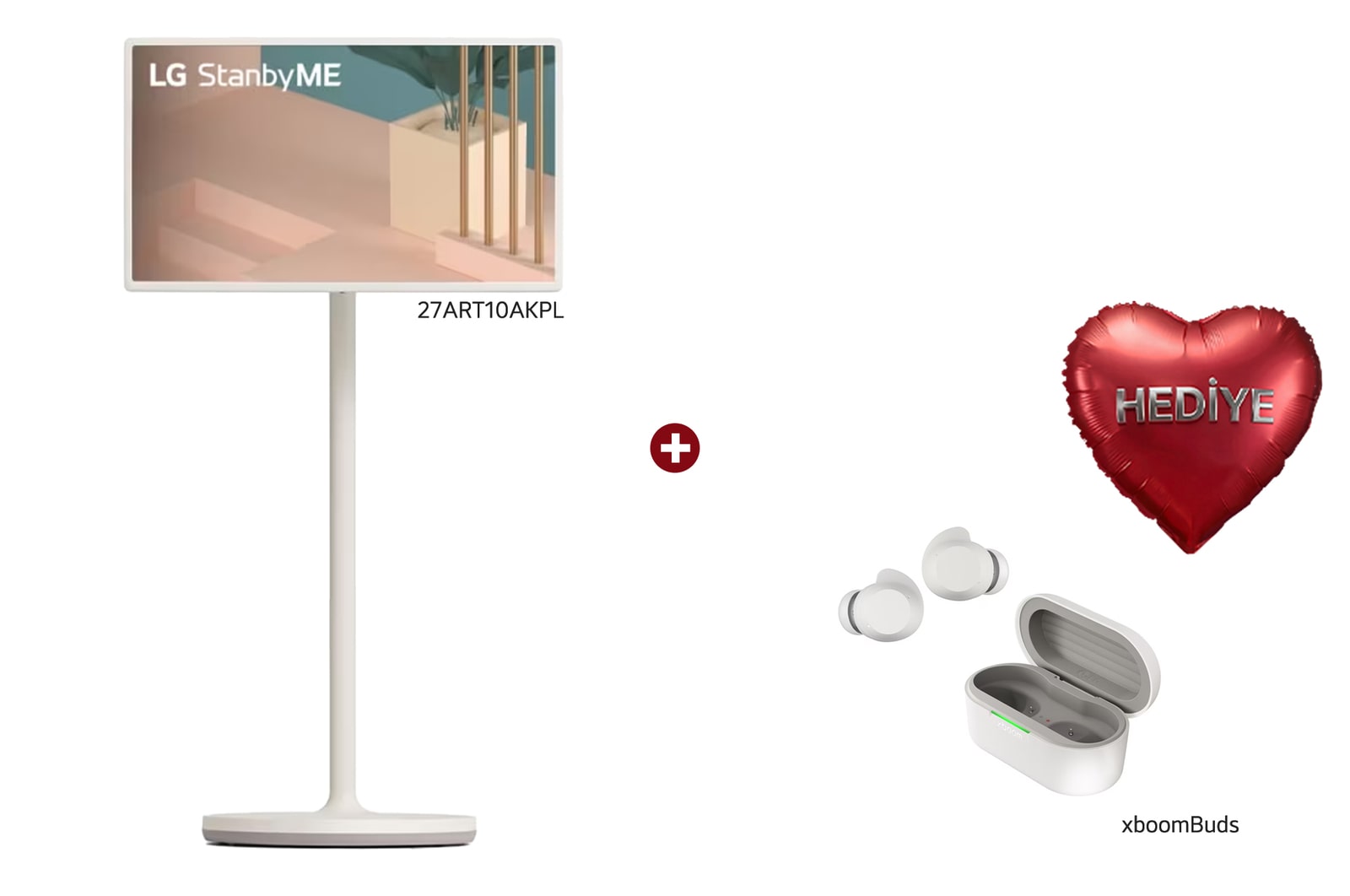 Front view with bundle