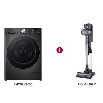 Front view of LG Kurutmalı Çamaşır Makinesi Alımlarında A9K-Core2 Modelinde %50 İndirim F4Y9.CORE2