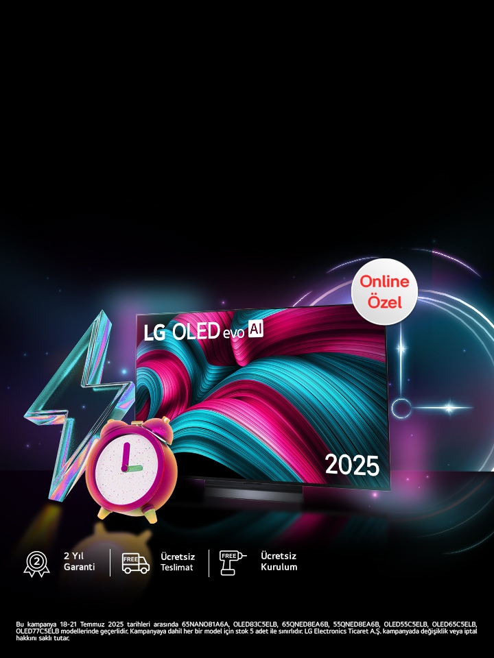 LG OLED Gece İndirimi