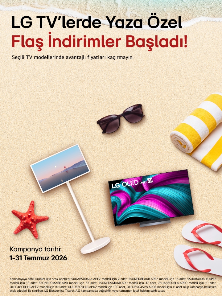 LG TV Sezon Fırsatı