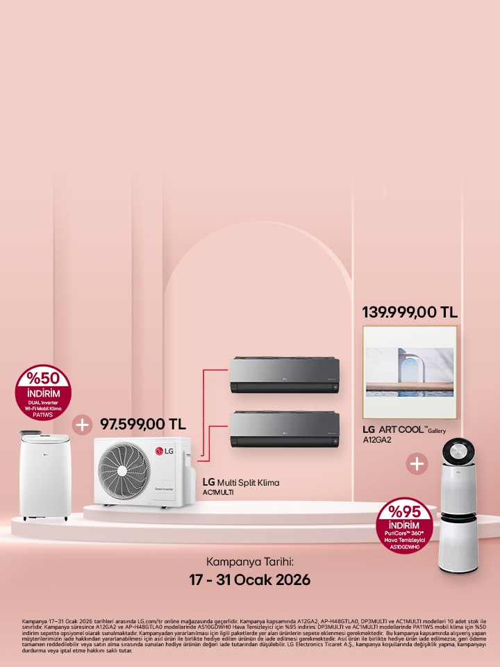 LG Klima Paket Avantajı
