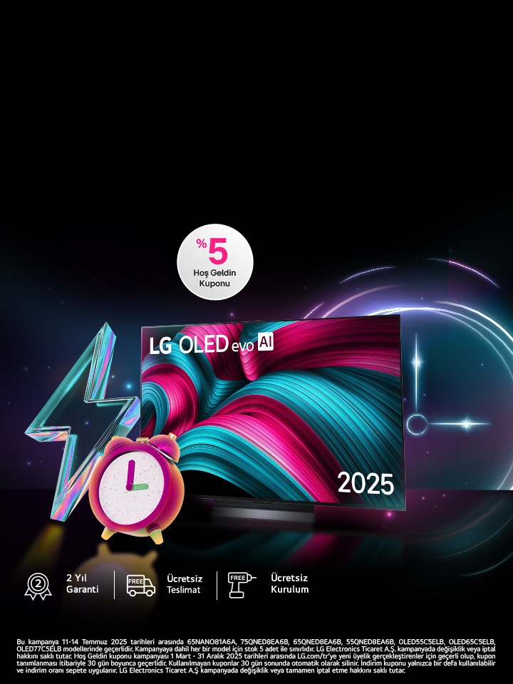 LG OLED Gece İndirimi