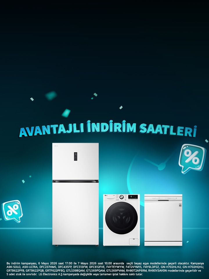 LG Avantajlı İndirim Saatleri