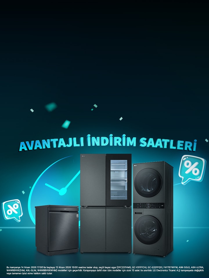 LG Avantajlı İndirim Saatleri