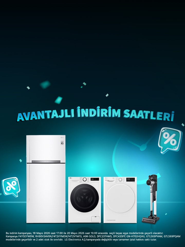 LG Avantajlı İndirim Saatleri