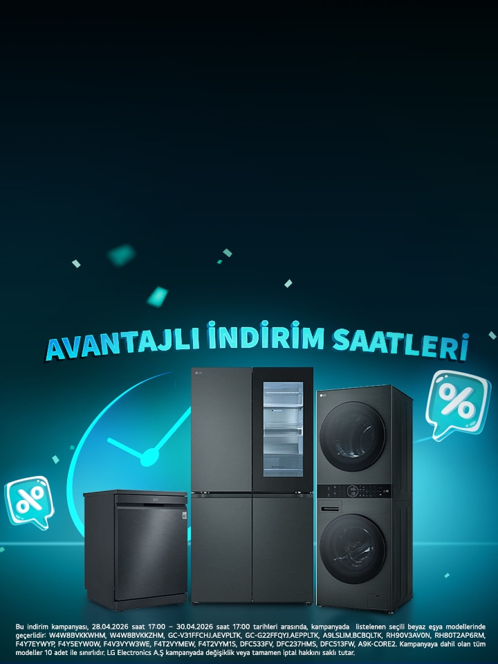 LG Avantajlı İndirim Saatleri