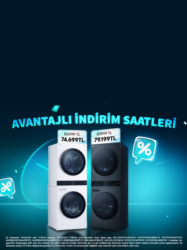 LG Avantajlı İndirim Saatleri