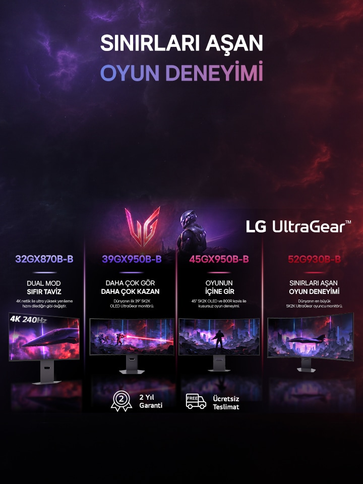 LG UltraGear Monitör