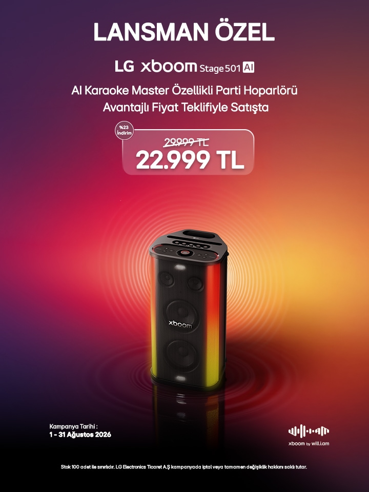 LG STAGE501 Kampanya