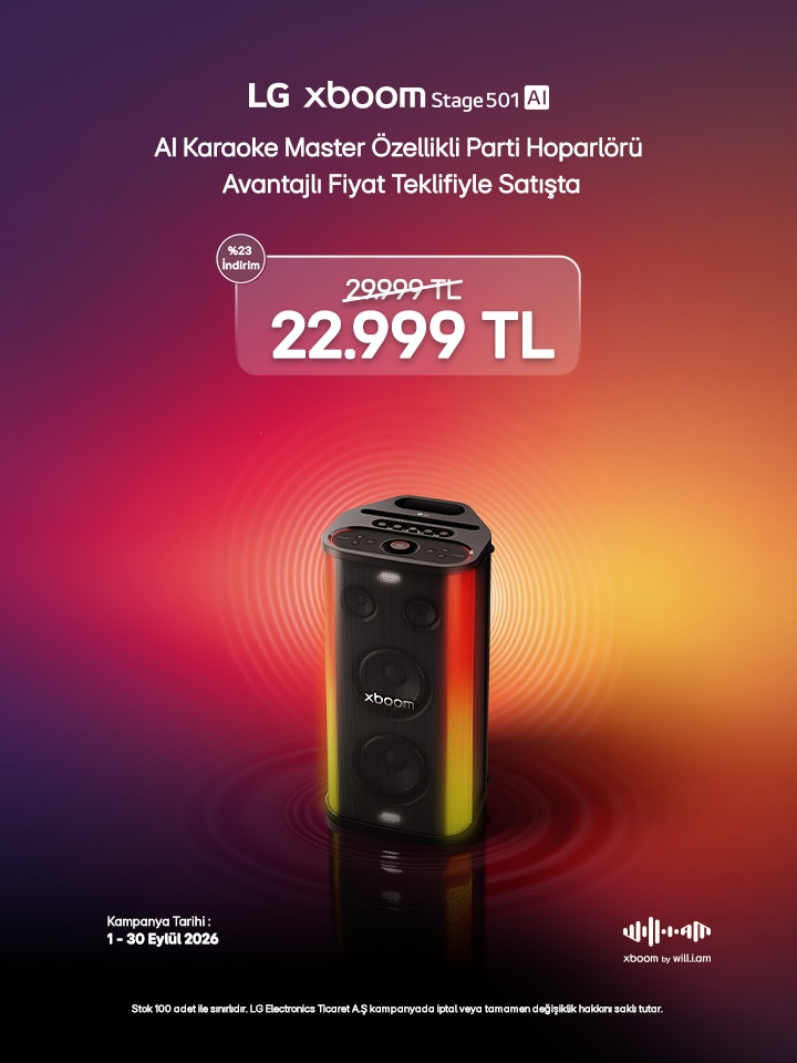 LG STAGE501 Kampanya