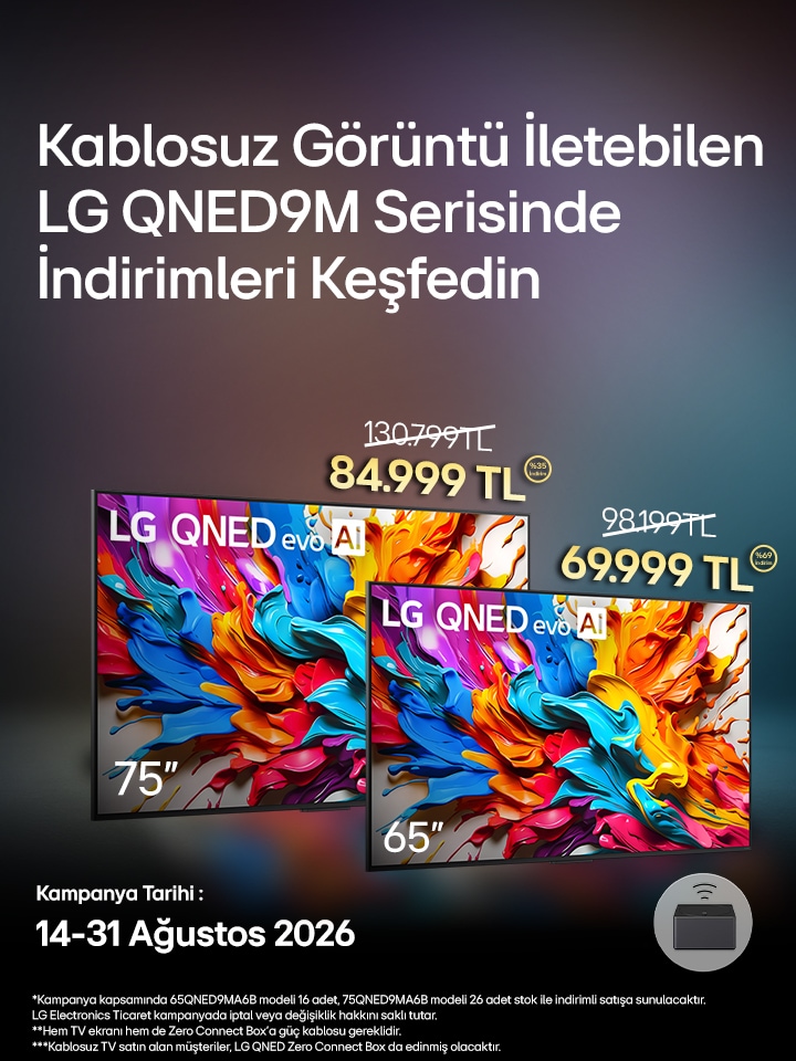 LG QNED9M Kampanya