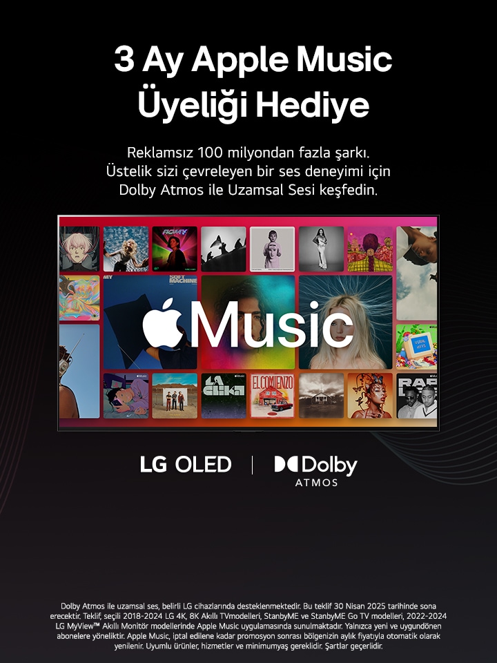 3 Ay Apple Music Üyeliği Hediye