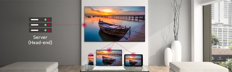 TV’nin SoftAP işlevini kullanarak cep telefonu, dizüstü bilgisayar ve tablet gibi diğer cihazları bağlayın.