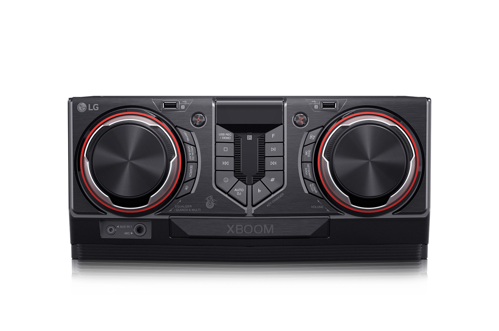 Soundbar’ın önden görünümü