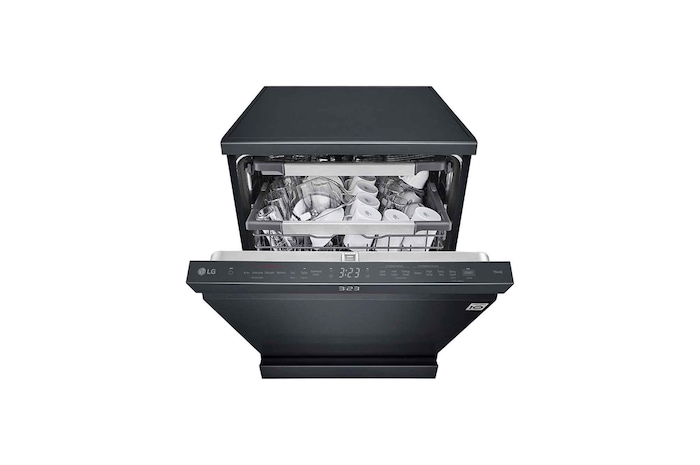 Bulaşıkla birlikte önden yarı açık görünüm