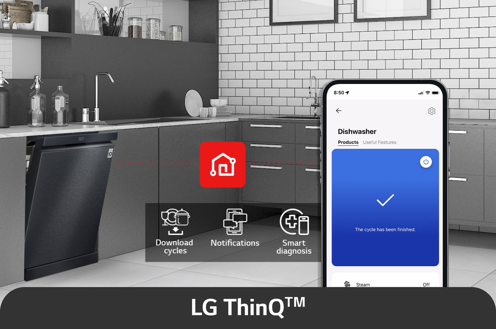LG ThinQ için USP görseli