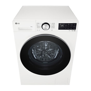 LG Çamaşır Makinesi | 11 Kg Yıkama Kapasitesi | 6 Hareketli | AI DD™ | Buhar Özellikli | Parlak Beyaz Renk