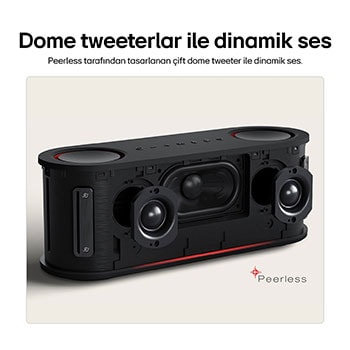 USP kartı: Çiftlik dome tweeter’lar