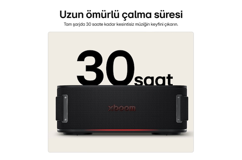 USP kartı: 30 saatlik pil ömrü