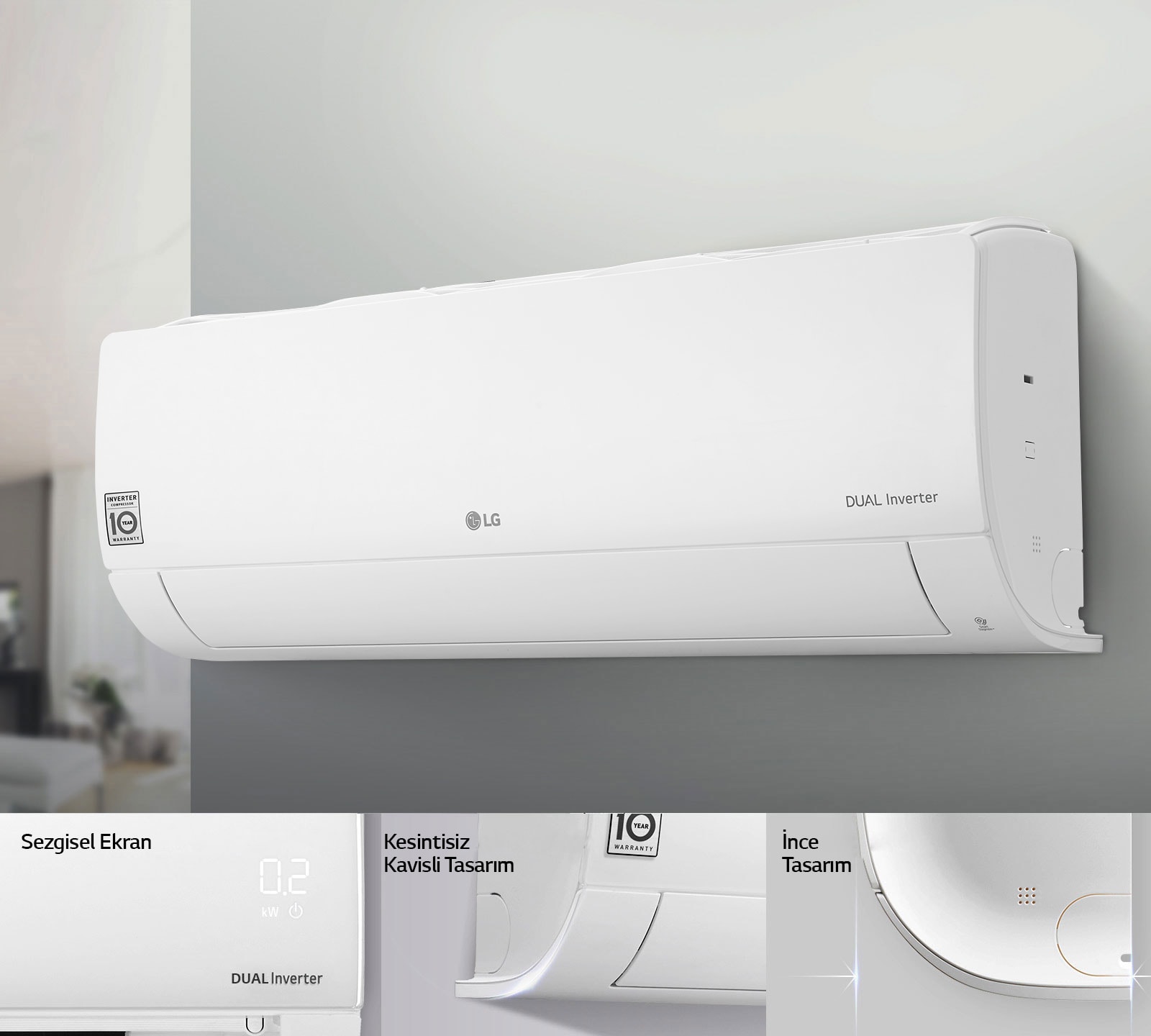 Gizli Ekranlı Basit ve İnce Tasarım