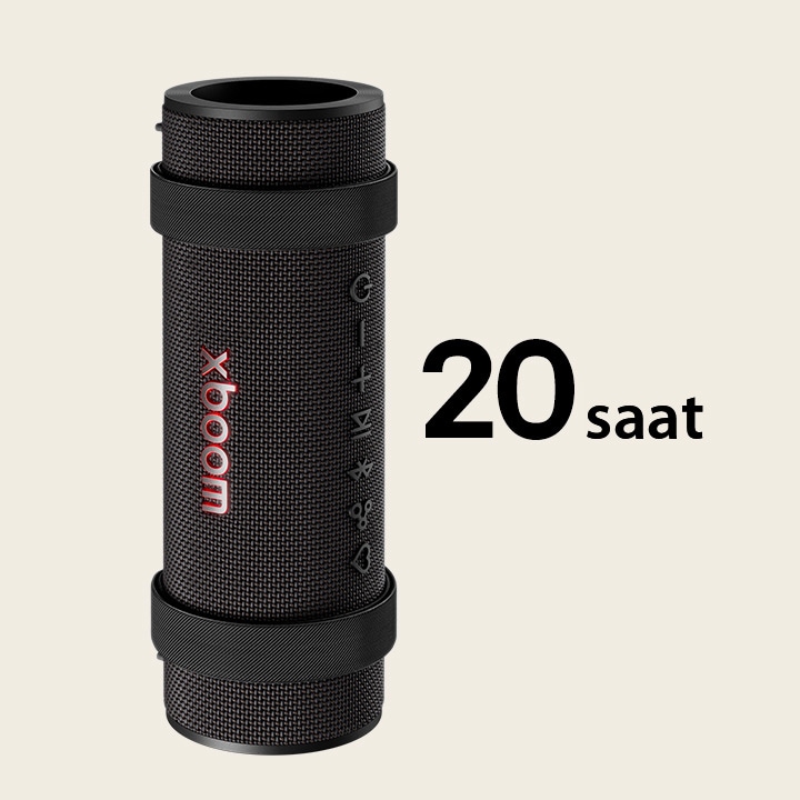 xboom Grab dikey yerleştirilmiş.